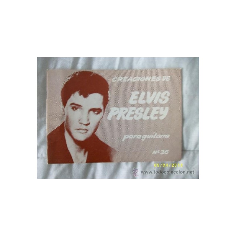 CREACIONES DE ELVIS PRESLEY PARA GUITARRA Nº36 1977