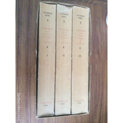 HISTORIA DE LA CIUDAD Y REINO DE VALENCIA-DON VICENTE BOIX-3 TOMOS EN ESTUCHE-AÑO 1981.