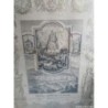VILLA DE ZORITA-CASTELLON-NUESTRA SEÑORA DE LA BALMA-LITOGRAFIA ORIGINAL UNICA-ENMARCADA-AÑOS 1800