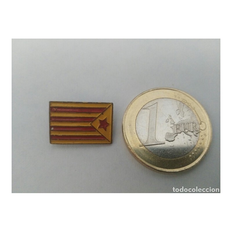 REPUBLICA CATALANA-PIN ANTIGUO ESMALTADO.