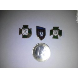 JACE-JUVENTUD DE ACCION CATOLICA DE ESPAÑA.3 PINS ESMALTADOS.