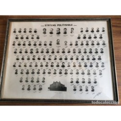 DINAMARCA-ORLA ESCUELA POLICIA ESTATAL DEL AÑO 1954-CON EL EDIFICIO DE POLICIA ESTATATAL DE VÅREN.