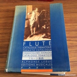 FLAUTA-FLUTE- THEMATIQUE.-ESPAÑOL -JAPONES-ALEMAN-INGLES-FRANCES.