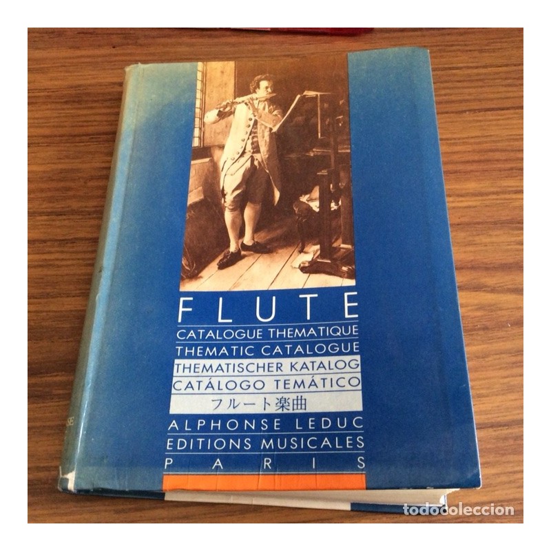 FLAUTA-FLUTE- THEMATIQUE.-ESPAÑOL -JAPONES-ALEMAN-INGLES-FRANCES.