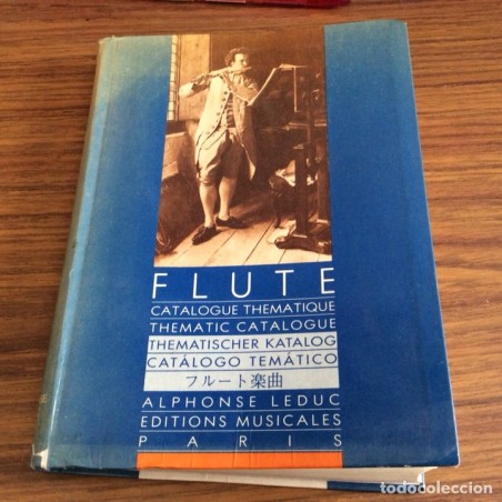 FLAUTA-FLUTE- THEMATIQUE.-ESPAÑOL -JAPONES-ALEMAN-INGLES-FRANCES.