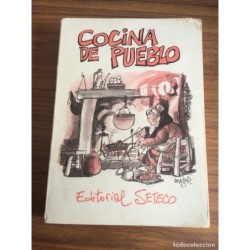 COCINA DE PUEBLO-EDITORIAL SETECO-AÑO 1987.
