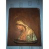 VIRGEN MARIA-TALLA SOBRE MADERA-CON LUZ.