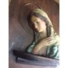 VIRGEN MARIA-TALLA SOBRE MADERA-CON LUZ.