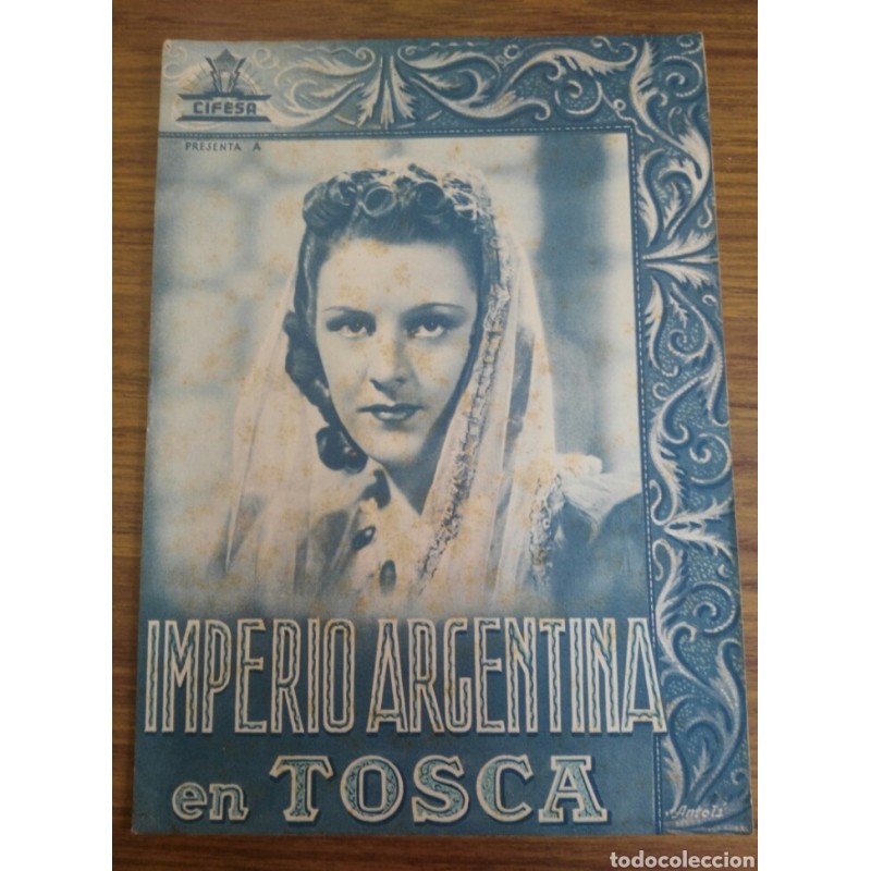 TOSCA-LIBRITO GUIA CIFESA-IMPERIO ARGENTINA.