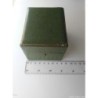 AMPERIMETRO ANTIGUO-AMPERE LAMPE METRE-CUERPO CILINDRICO ACERO MACIZO.