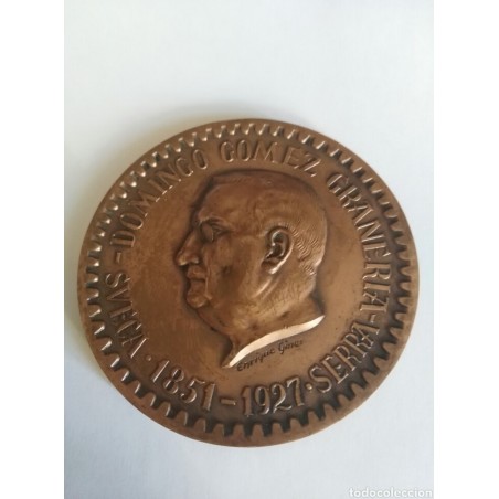 MEDALLA DOMINGO GOMEZ GRANERIA-I.M.A.D-CENTENARIO DE SU FUNDACION-VALENCIA.