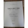 SIMCA 900 Y 1000-REPARAUTO-Nº111-3ª EDICION-CON 150 ILUSTRACIONES-ATIKA-AÑO 1976.