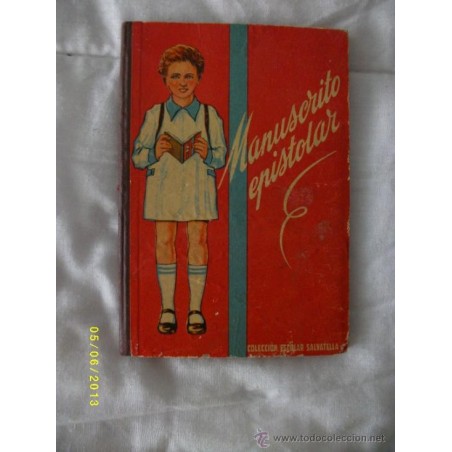 MANUSCRITO EPISTOLAR. AÑO 1960