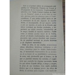 JUNTA CENTRAL CARLISTA DE GUEERRA DE NAVARRA-IDESRIO DE LA COMUNION TRADICIONSLISTA POR VAZQUEZ MELL