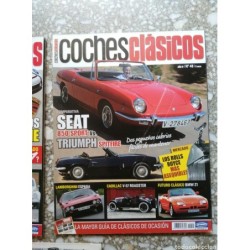 COCHES CLÁSICOS-REVISTA AUTOMÓVIL CLÁSICO - 3 REVISTAS.