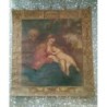 VAN DYCK-REST ON THE FLIGHT TO EGYPT-EN TEJIDO MUY ANTIGUO.