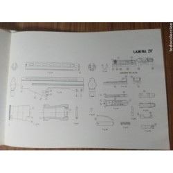 MANUAL Y DESPIECE- FUSIL DE ASALTO CETME -calibre 7,62 mod 58-ACADEMIA POLICIA ARMADA-MADRID 1963.