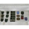 EJERCITO- 17 EMBLEMAS EN TELA.