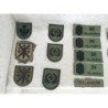 EJERCITO- 17 EMBLEMAS EN TELA.