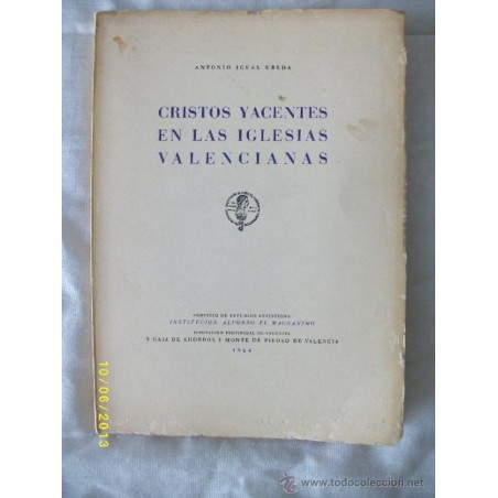 CRISTOS YACENTES EN LAS IGLESIAS VALENCIANAS. AÑO 1964.