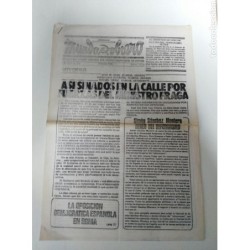 MUNDO OBRERO-ORGANO DEL COMITE CENTRAL DEL PARTIDO COMUMISTA DE ESPAÑA-PRENSA CLANDESTINA-9 NUMEROS.