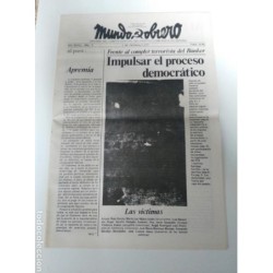 MUNDO OBRERO-ORGANO DEL COMITE CENTRAL DEL PARTIDO COMUMISTA DE ESPAÑA-PRENSA CLANDESTINA-9 NUMEROS.