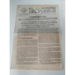 EL CORREO DEL PUEBLO-ORGANO CENTRAL DEL PARTIDO DE TRABAJO DE ESPSÑA-7 NUMEROS.