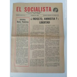 EL SOCIALISTA-ORGANO DEL PARTIDO SOCIALISTA OBRERO-7 NUMEROS.