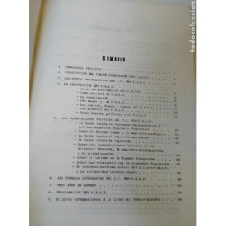 QUE ES EL F.R.A.P? SU POLITICA-SU OBJETIVO-EDICIONES FRENTE UNIDO-Nº ESPECIAL ENERO 1974