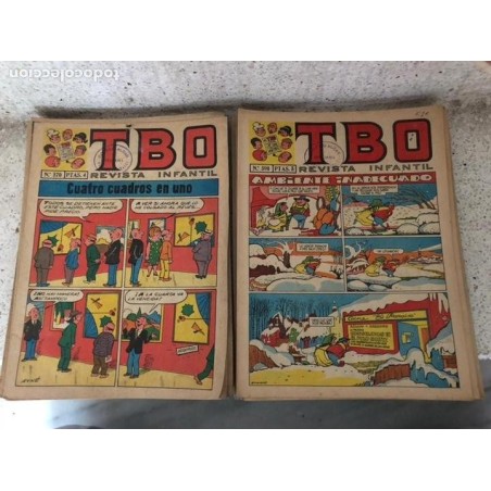 TBO-REVISTA INFANTIL-25 NUMEROS-AÑOS 1968-1969.