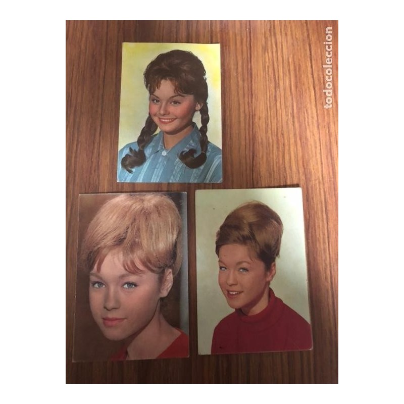 4 POSTALES-MARISOL-ROCIO DURCAL- JANE FONDA-EDICIONES TARJE FHE.R