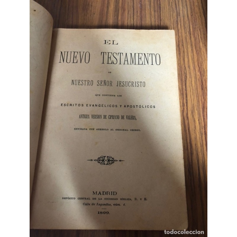 El nuevo testamento de nuestro señor jesucristo, que contiene los escritos evangelicos y apostolicos El nuevo testamento de nuestro señor jesucristo, que contiene los escritos evangelicos y apostolicos