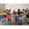 PLAYMOBIL-GEOBRA-LOTE DE 34 CLIPS DE PLAYMOBIL.AÑOS 90.