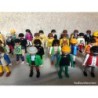PLAYMOBIL-GEOBRA-LOTE DE 34 CLIPS DE PLAYMOBIL.AÑOS 90.