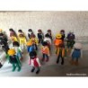 PLAYMOBIL-GEOBRA-LOTE DE 34 CLIPS DE PLAYMOBIL.AÑOS 90.