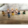 PLAYMOBIL-GEOBRA-LOTE DE 12 CLIPS NIÑOS DE PLAYMOBIL.