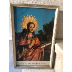 SANTA EULALIA -MURCIA-PATRONA DE TOTONA-AÑO 1974.