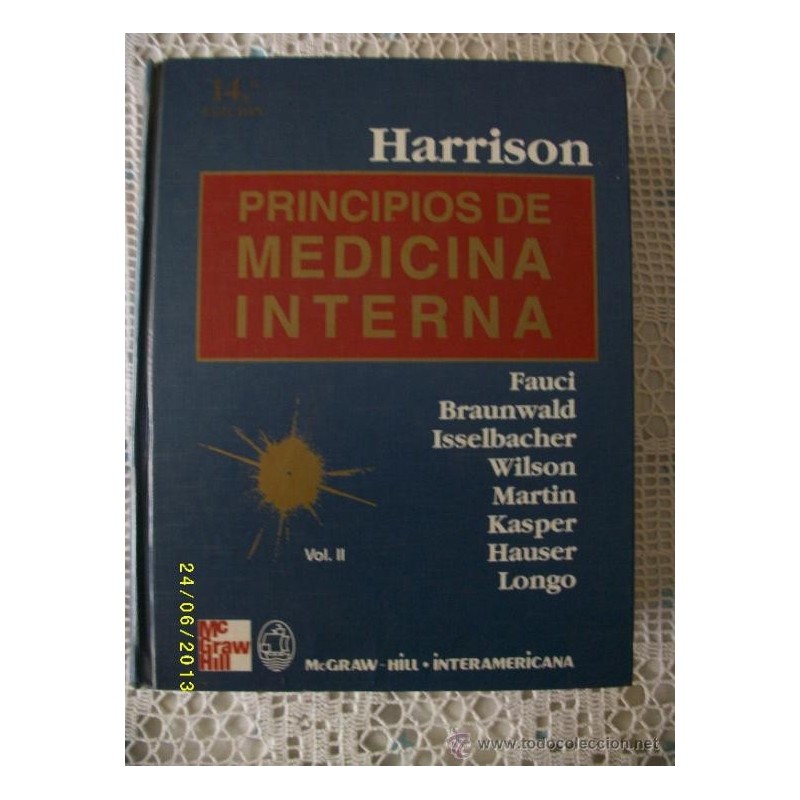 PRINCIPIOS DE MEDICINA INTERNA VOL.II 14.ª EDICIÓN McGRAW -HILL