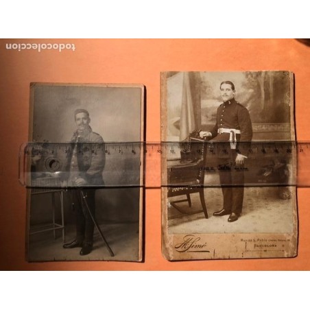 REGIMIENTO CAZADORES Nº13 DE CABALLERIA-2 FOTO POSTALES.