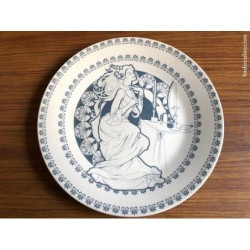ESPAÑA-PONTESA-ANTIGUO PLATO-ROYAL CHINA.