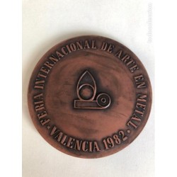 VALENCIA-FERIA INTERNACIONAL DE ARTE EN METAL-AÑO 1982.