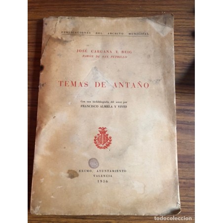 TEMAS DE ANTAÑO-AÑO 1956.