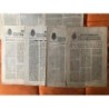 CONDE DE BARCELONA-S.A.R-BOLETIN INFORMATIVO DE LA SECRETARÍA DEL CONSEJO PRIVADO-AÑOS 60-8 NUMEROS.