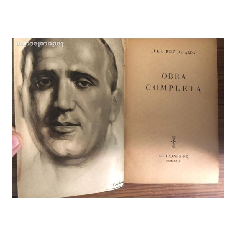 JULIO RUIZ DE ALDA-OBRA COMPLETA-EDICIONES FE-AÑO 1939.
