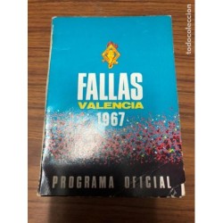 VALENCIA - PROGRAMA OFICIAL FALLAS - AÑO 1967.