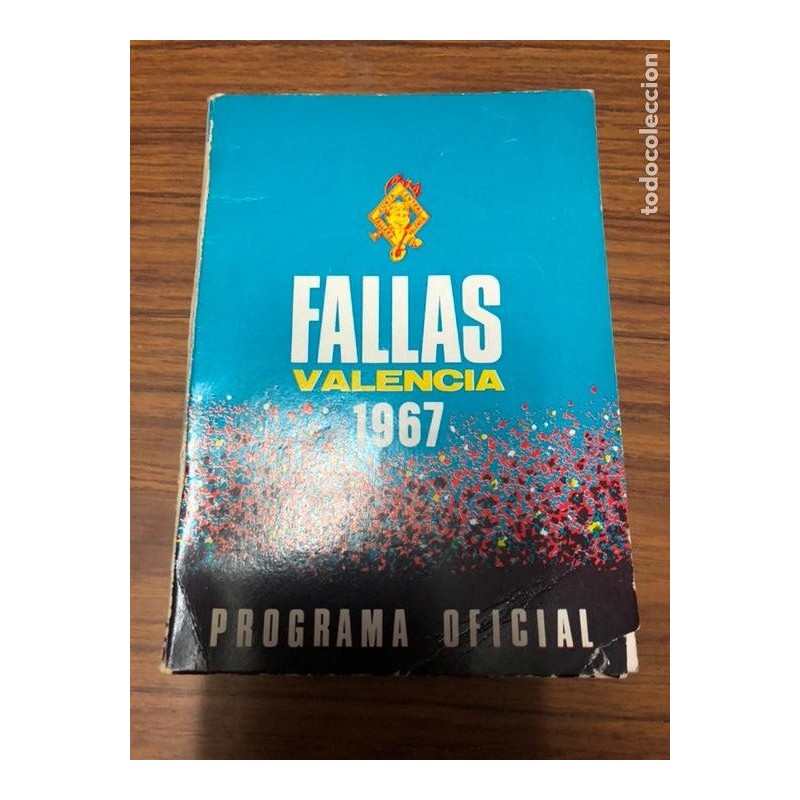 VALENCIA - PROGRAMA OFICIAL FALLAS - AÑO 1967.