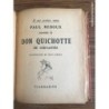 DON QUIJOTE-DON QUICHOTTE-EDICION FRANCESA-PAUL REBOUX-AÑO 1934.