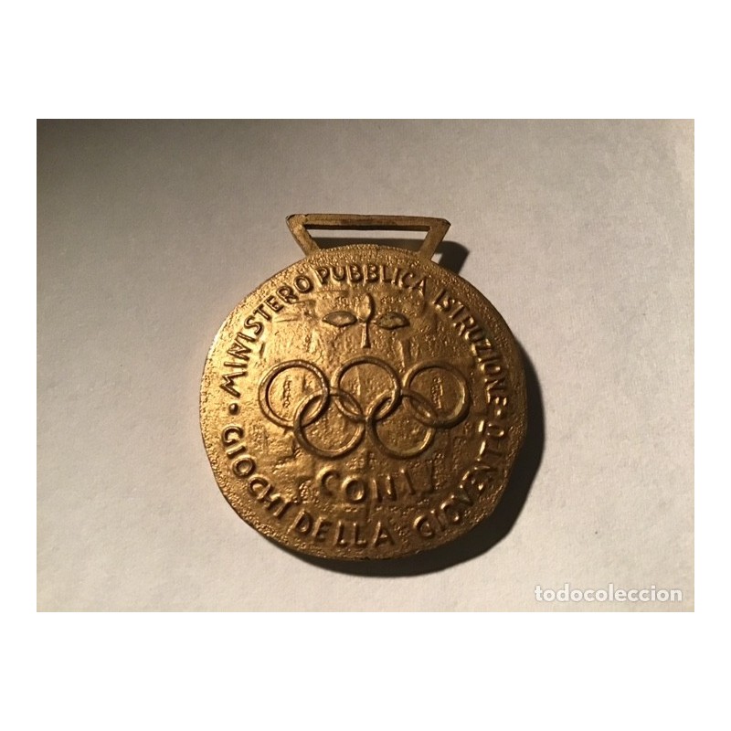 GIOCHI DELLA GIOVENTU - MINISTERO PUBBLICA ISTRUZIONE - CONI-Medalla-Medaglia -Medal