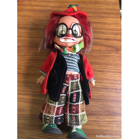 MUÑECO PAYASO ANTIGUO.