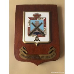REGIMIENTO MIXTO DE ARTILLERIA Nº6-METOPA MILTAR ESMALTADA.